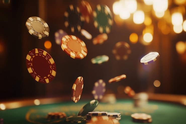 Pengguna membaca ketentuan bonus mingguan